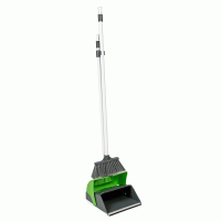 Dustpan and brush | lobby set | green | Contico Economy IE000429