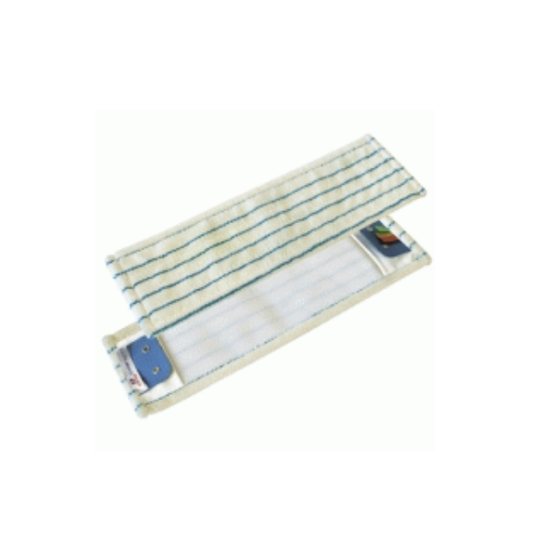Flat mop | microfibre blue/white | Contico King Speedy economy IE000383 - 1