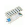 Flat mop with scrub strips & fringe | microfibre | Contico King Speedy IE000386 - 1
