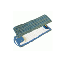 Flat mop with scrubbing strips | microfibre | Contico King Speedy high performance IE000385