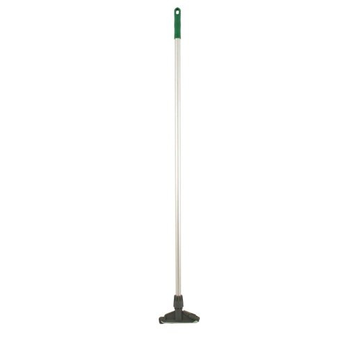 Contico Kentucky green light aluminum mop handle with plastic clip IE000366 - 1