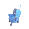 Kentucky mop bucket and wringer 30L | blue | Contico IE000361 - 1