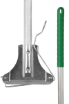 Kentucky mop handle with metal clip | green | light aluminum | Contico IE000370 - 1