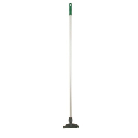Kentucky mop handle with plastic clip | green | light aluminum | Contico IE000366