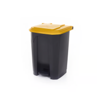 Waste bin (45L) | Contico yellow lid IE000402