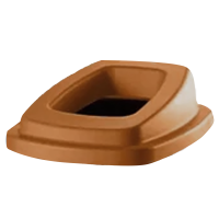 Waste bin LID (90L) | Contico Recycle brown IE000405