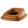 Waste bin LID (90L) | Contico Recycle brown IE000405 - 1