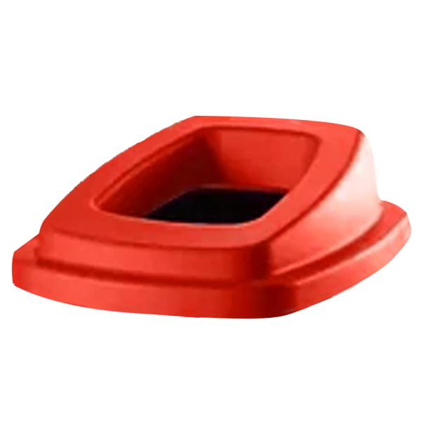 Waste bin LID (90L) | Contico Recycle red IE000407 - 1