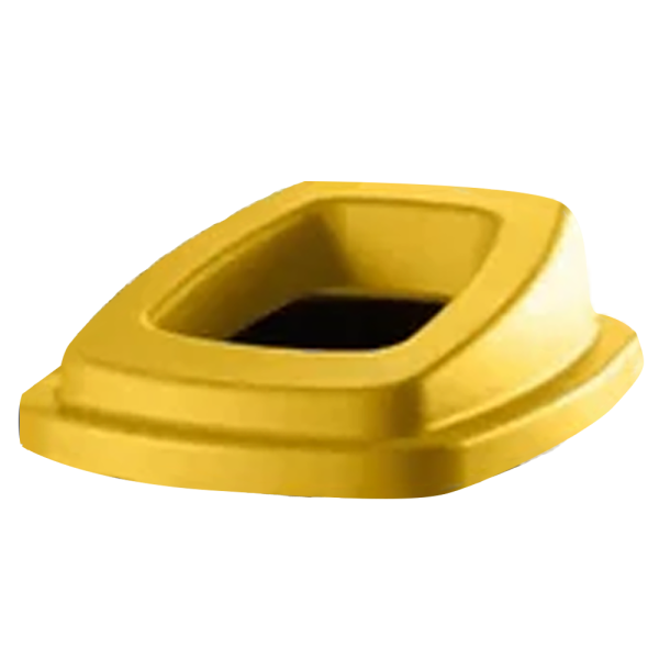 Waste bin LID (90L) | Contico Recycle yellow IE000408 - 1