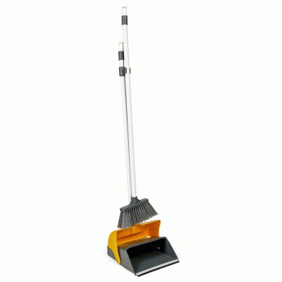 Contico economy lobby yellow dustpan set IE000431 - 1