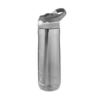 Contigo Ashland Autospout grey water bottle with straw, 720ml 423474