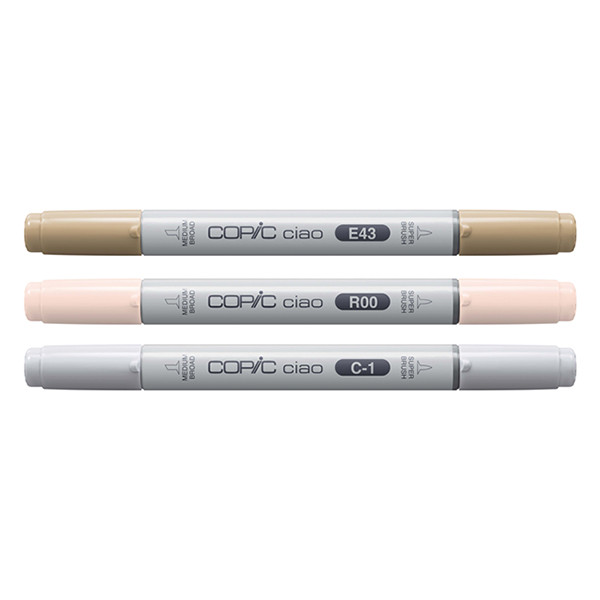 Copic Ciao Layer & Mix Mellow Palette marker set (3-pack) 220750312 311000 - 2