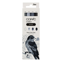 Copic Ciao Shade Dark Cool Grey marker set (4-pack) 22075422 311031