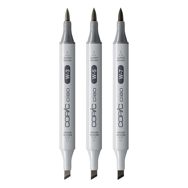 Copic Ciao Shade Dark Warm Grey marker set (4-pack) 22075420 311029 - 3