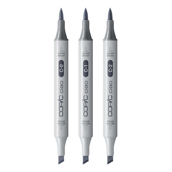 Copic Ciao Shade Light Cool Grey marker set (4-pack) 22075423 311032 - 3