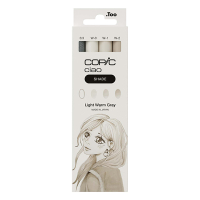 Copic Ciao Shade Light Warm Grey marker set (4-pack) 22075421 311030