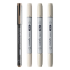 Copic Ciao Shade Light Warm Grey marker set (4-pack) 22075421 311030 - 2