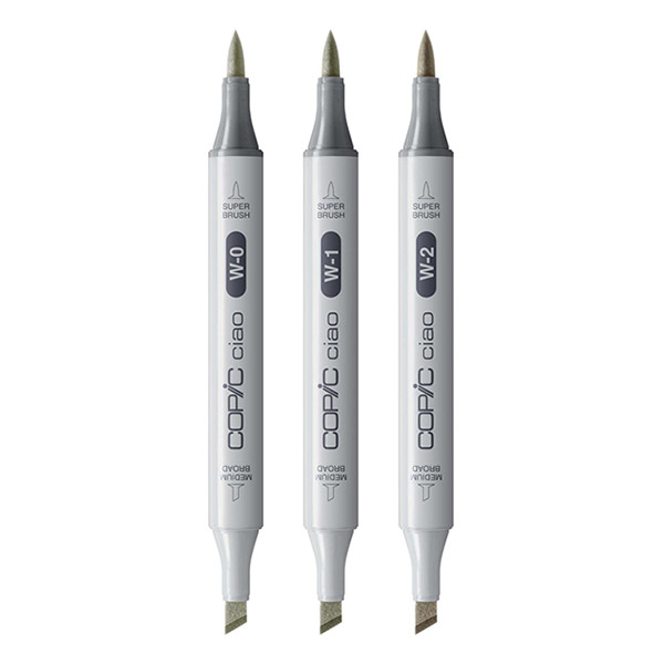 Copic Ciao Shade Light Warm Grey marker set (4-pack) 22075421 311030 - 3