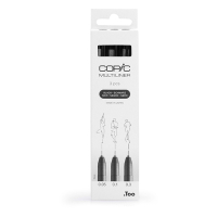 Fineliner | 0.05mm-0.3mm | black | Copic Multiliner | 3-pack 311016