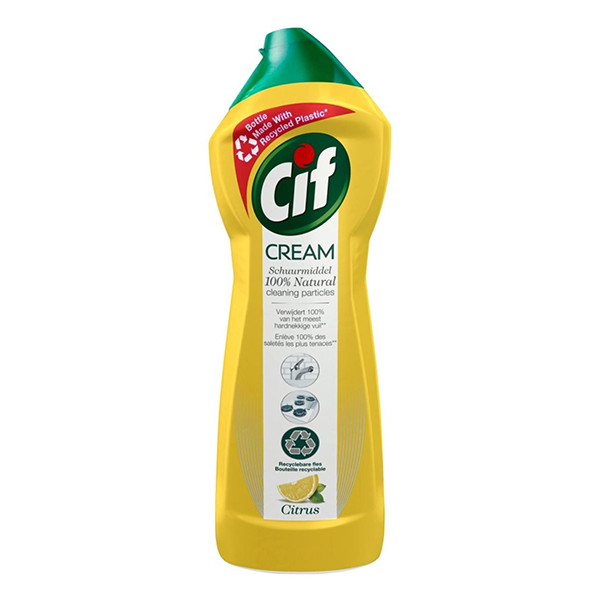 Cream cleaner 750ml | Cif Lemon abrasive SCI00030 - 1