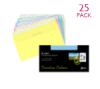 Creative Colour Envelopes DL+ Assorted Pk. of 25