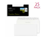 Creative Colour Envelopes DL+ Chalk White Pk. of 25 25255 246244 - 1