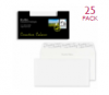 Creative Colour Envelopes DL+ Chalk White Pk. of 25