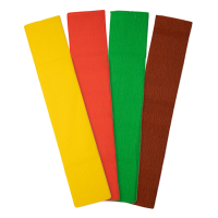 Crepe paper 250cm x 50cm | 123ink | autumn | 4-pack 302331