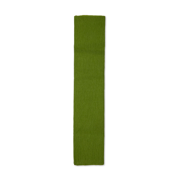 Crepe paper 250cm x 50cm | 123ink | olive green 301689 - 1