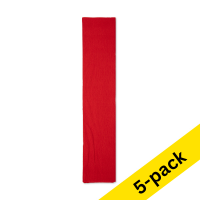 Crepe paper 250cm x 50cm | 123ink | red