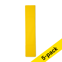 Crepe paper 250cm x 50cm | 123ink | yellow | 5-pack
