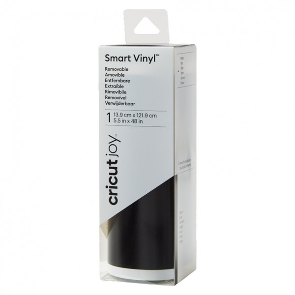 Cricut Joy Smart black removable vinyl, 121.9cm x 13.9cm 904319 257030 - 1