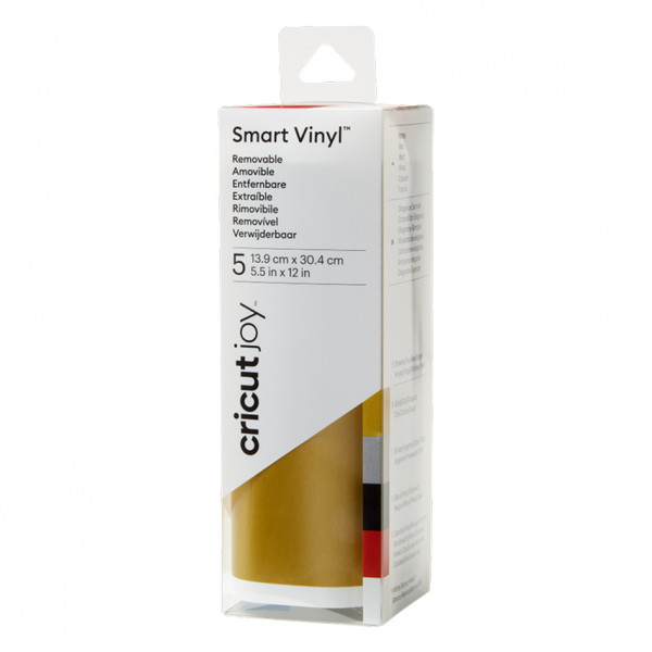 Cricut Joy Smart elegant removable vinyl, 30.4cm x 13.9cm (5-pack) 904310 257046 - 1
