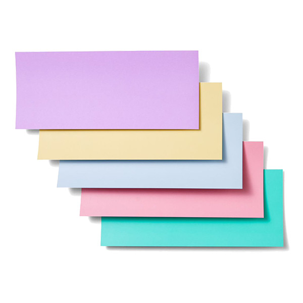 Cricut Joy Smart pastel sticker cardstock, 33cm x 14cm (10-pack) 904308 257022 - 1