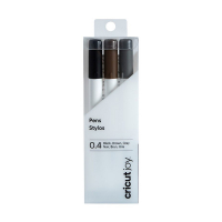 Cricut Joy black/brown/grey narrow tip pen set (3-pack) 904295 257067