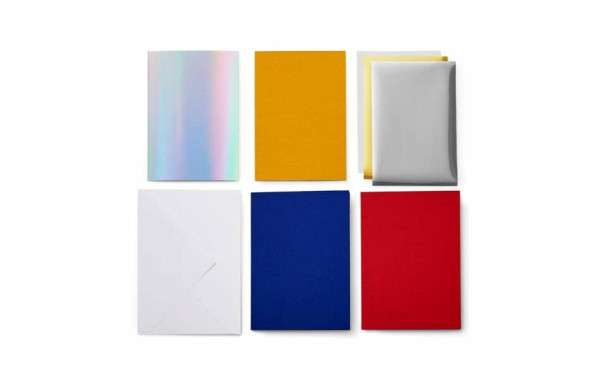 Cricut R40 foil celebration insert cards, 12.1cm x 16.8cm (12-pack) 221539 - 2