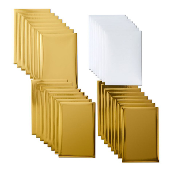Cricut gold transfer foil, 15cm x 10cm (24-pack) 904301 257009 - 1