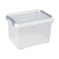 Curver Handy+ transparent storage box, 20 litres 243876