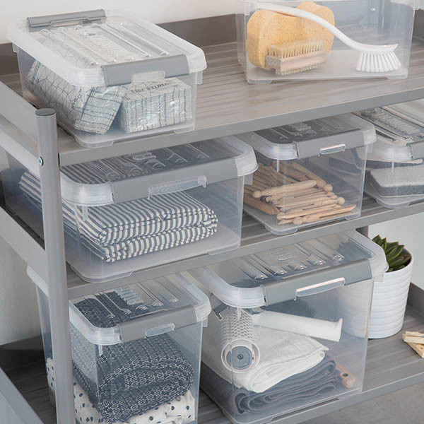 Curver Handy+ transparent storage box, 20 litres 243876 - 3