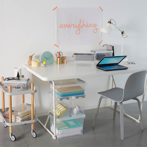 Curver Handy+ transparent storage box, 20 litres 243876 - 4