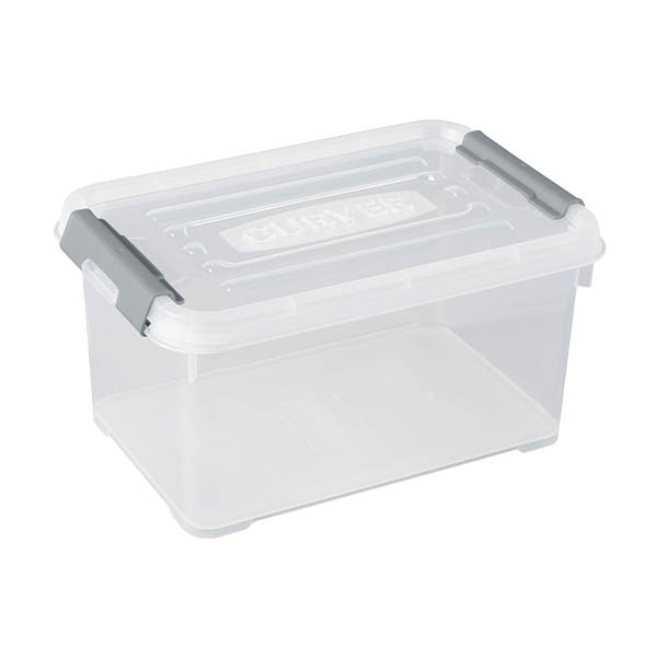 Curver Handy+ transparent storage box, 6 litres 243874 - 1