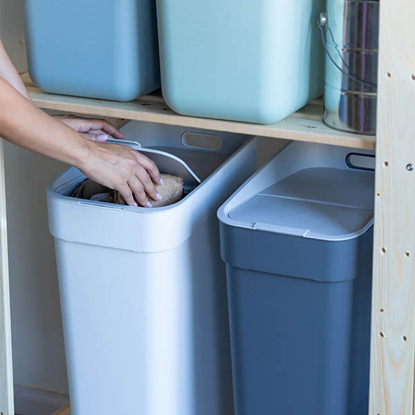 Curver Ready to Collect grey waste bin, 30 litres 243888 - 3