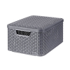 Storage basket 30L | anthracite | Curver Style 243864 - 1