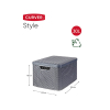 Storage basket 30L | anthracite | Curver Style 243864 - 2