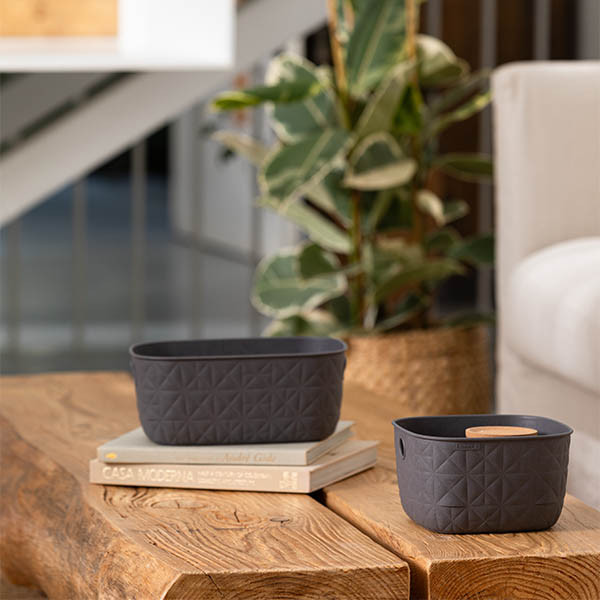 Storage basket 4L | anthracite | Curver Softex 243854 - 3