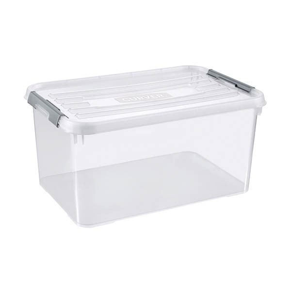 Storage box 50L | transparent | Curver Handy+ 243878 - 1
