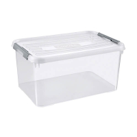 Storage box 50L | transparent | Curver Handy+ 243878