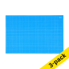 Cutting mat A1 (600 x 600mm) | 3-layer | 123ink 3-pack 303037 - 1
