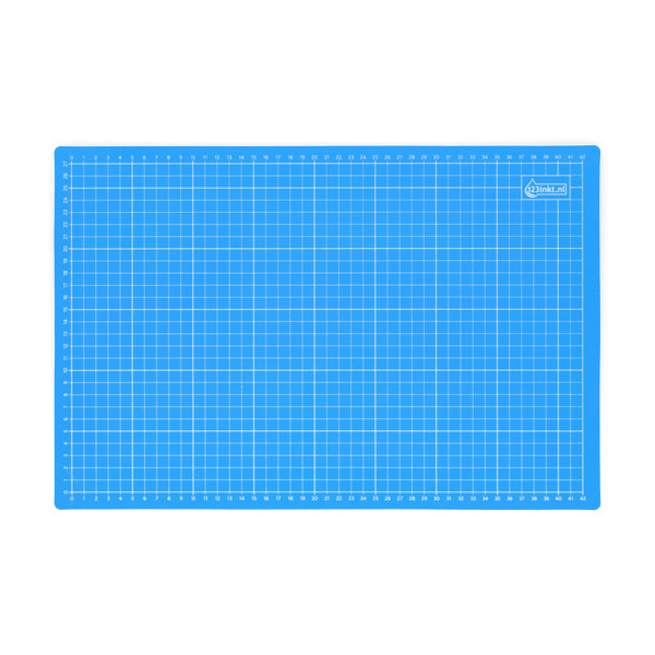 Cutting mat A3 (450 x 300mm) | 3-layer | 123ink 303028 - 1