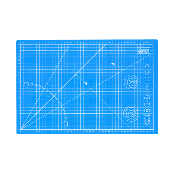 Cutting mat A3 (450 x 300mm) | 5-layer | 123ink 303032 - 1